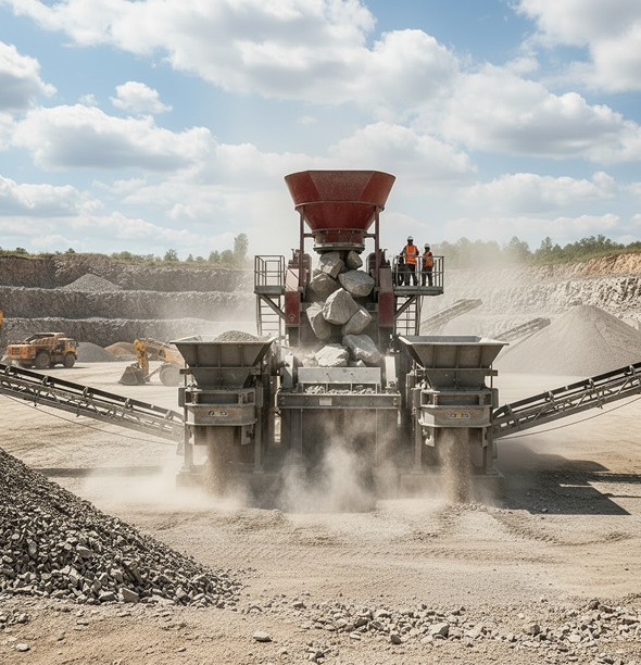 Secondary Crushing (Cone Crusher)
